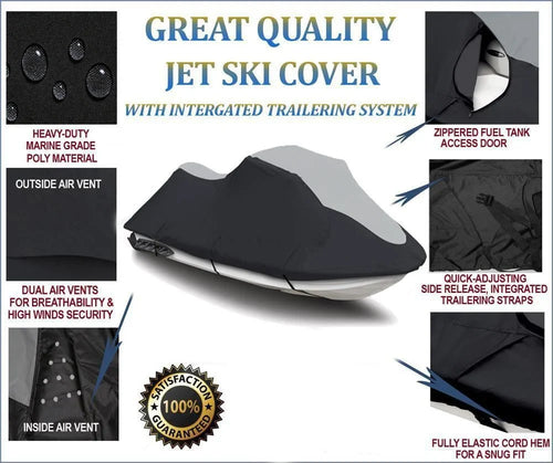 '- Vessel Shield Jetski Yamaha Fits V1 2015 Sport Ski 2016 Jet for
