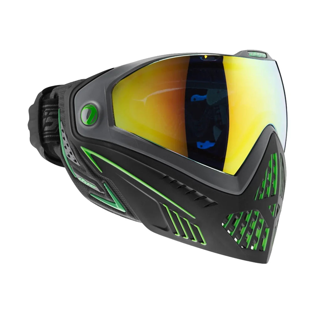 Dye Goggles i5 Emerald / Thermal Matrix Mask Black/Lime - Paintball