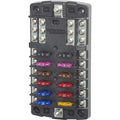 Shield w/Negative Blue Sea Circuit 5031 Bus Block 12 w/o Fuse - Blade