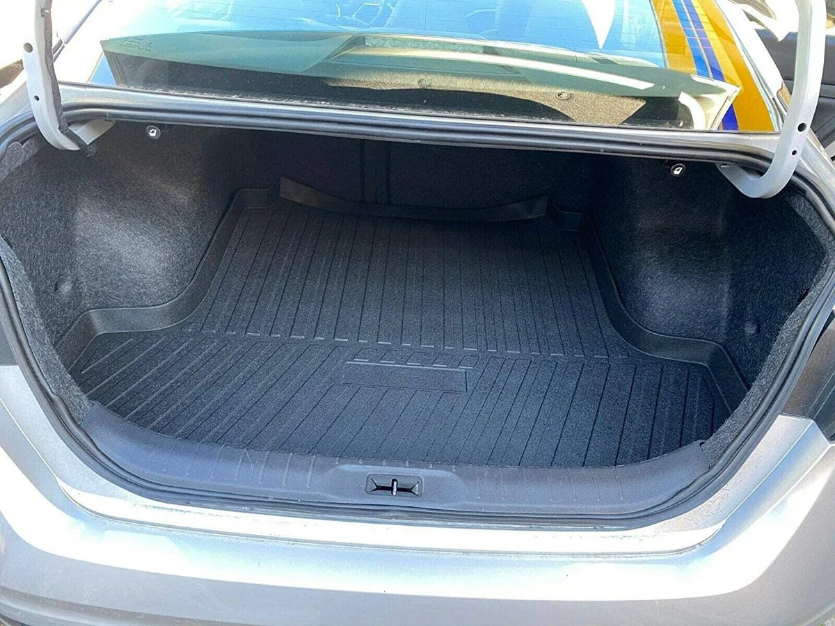 Cars Trunk Mat Mats Non-Slip Trunk – Climatic-Defensive Laser Rubber – Trunk Easy for to Design Altima Raised 2013-2023 Install Lip for Mat Liner Car with – Cargo – – Nissan Pre-Cut