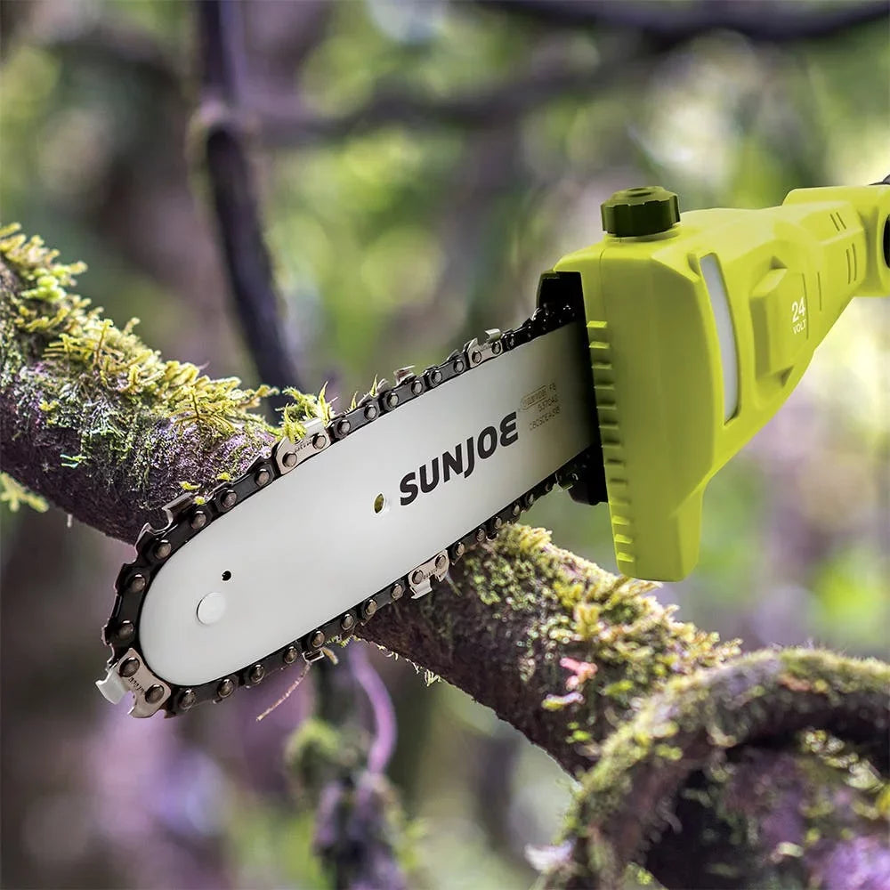 24-Volt Sun Cordless Only Chainsaw, Tool Telescoping Pole 8-inch, Joe