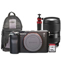 Mirrorless Black Full-Frame Di Sony Kit Alpha a7C with Accessory Lens 28-75mm Tamron Camera
