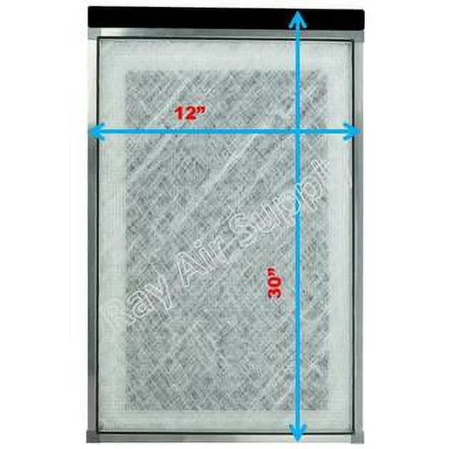 12x30 Pads with Replacement Fits Guard (3 Pack) Cleaner MicroPower 12x30 Air Refills Filter