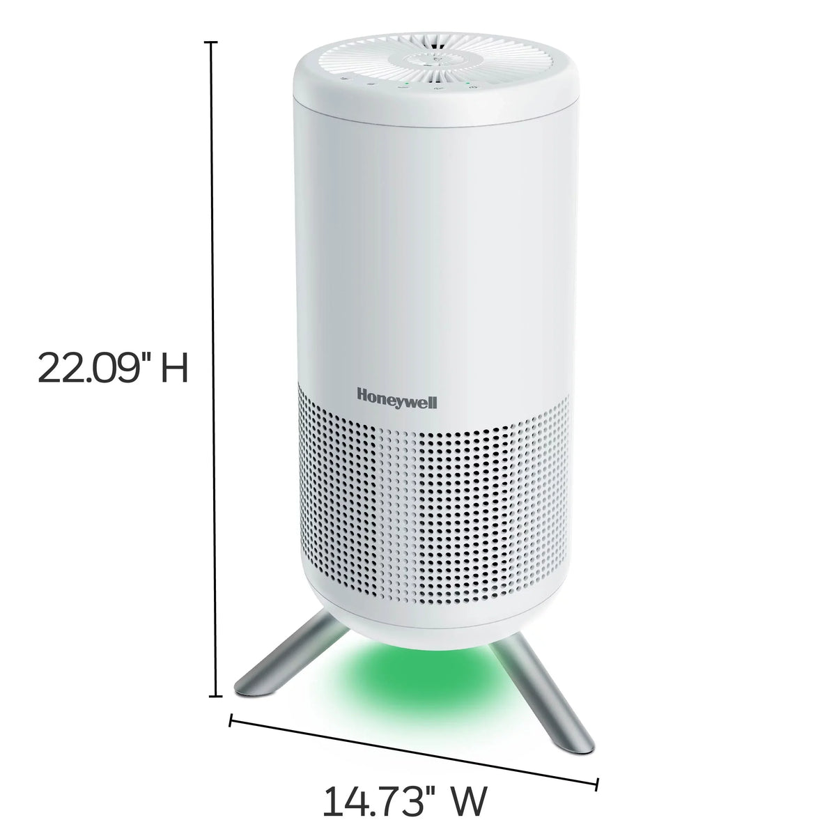 Designer Honeywell HPA830W Tower, ft, 190 sq Series White, Air Purifier