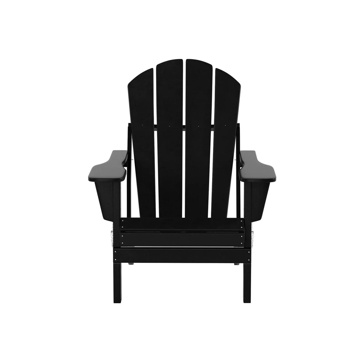 of Adirondack Poly (Set Patio Folding Outdoor 4), Classic Chairs Black