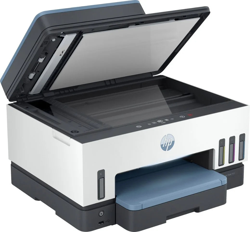 2 Years Tank Ink Dark Wireless Surf All-In-One of with Included Printer - up Smart to Blue Inkjet 7602 Supertank
