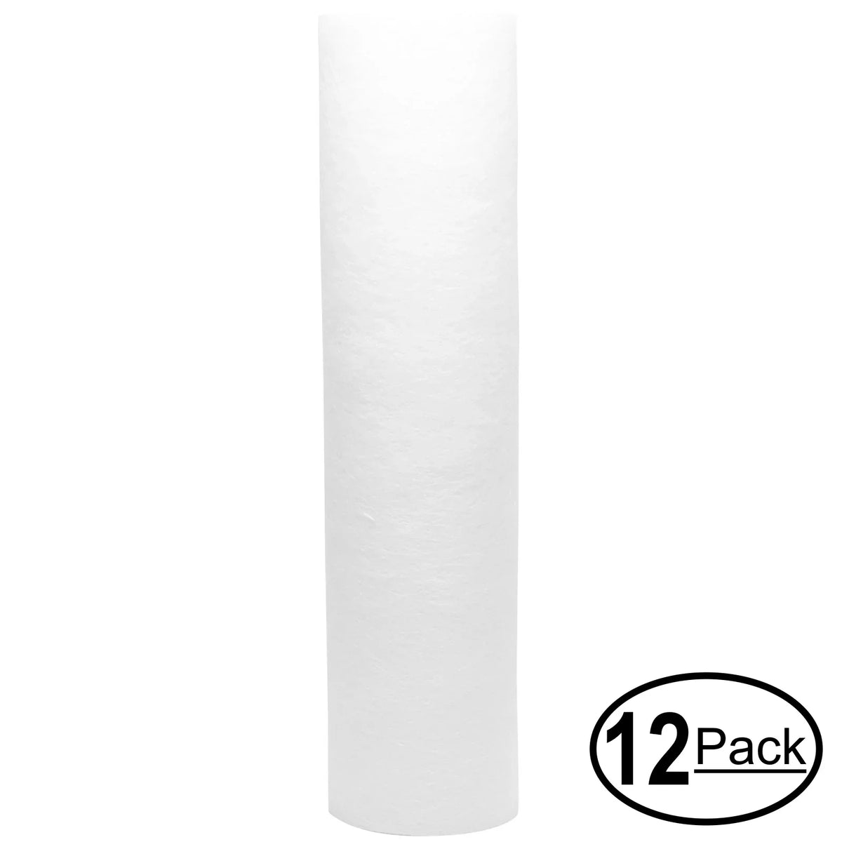Sediment 500320 12-Pack -R 3- Denali for Filter Pure 5-Micron 3 10-inch Universal Replacement - Polypropylene Watts for Brand Cartridge -