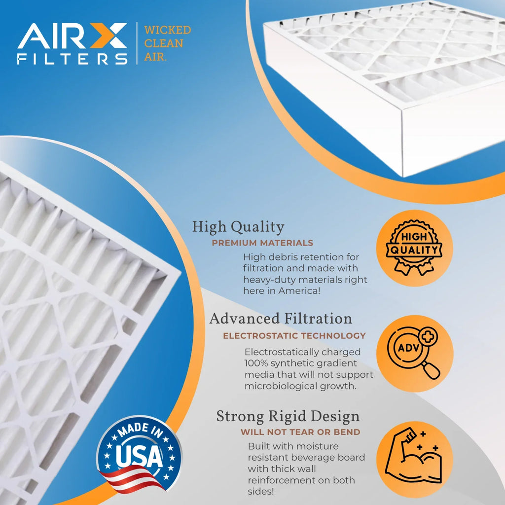 Air 16x20x5 Pack 700 Made Filter to 8 5 . FC100A1003 2 Filter Furnace Comparable & Premium 16x20x5 by Fits with Honeywell