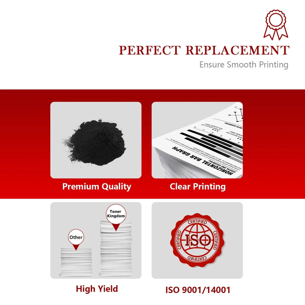 '-L5900DW Kingdom Printers, Toner with [4x | -L6200DWT Toner&Drum -820 -L5800DW Toner Sold Drum]Fits by -L5500DN Replacement Use -850 -L6200DW Cartridge + 2x black, -L5900DW