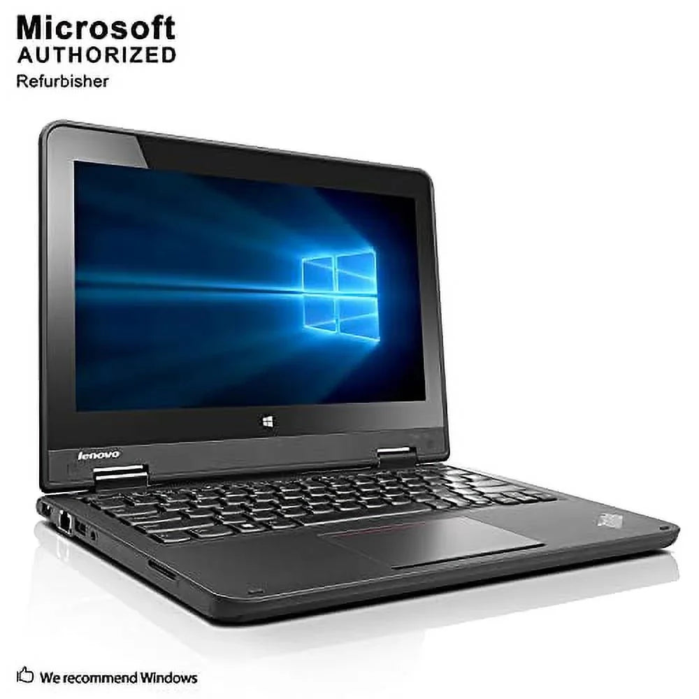 Webcam, , Convertible 11.6inch Intel , Touchscreen , Core Pre-Owned 128GB Yoga Ultrabook Laptop 10 Solid Drive, Bluetooth, , (Fair) Thinkpad DDR3 Processor, 4GB State Lenovo Windows 11e Quad
