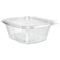 2 16 x Clear, ClearPac 5.5, Lid, 2.5 Dart Flat SafeSeal Containers, oz, Plastic, x 100/Bag, Bags/ Tamper-Defensive/Evident 4.9