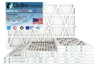 in Size: 14.5 Made Air 10 - 29.5x7/8 - Glasfloss inch) x - Filter 15x30x1 (Actual -Qty:4 Furnace