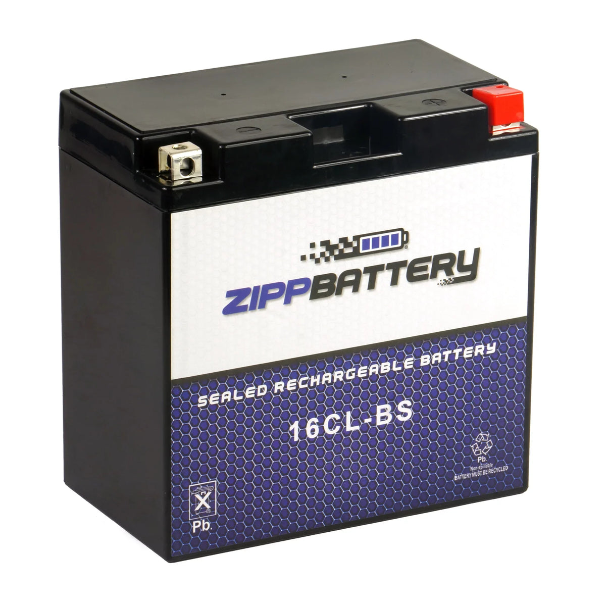 Ts Jf650 Cc Yb16cl-bs Battery Ski Battery for 89-'96, Jf650 Kawasaki 86-'95 650cc Jet X2 Zipp