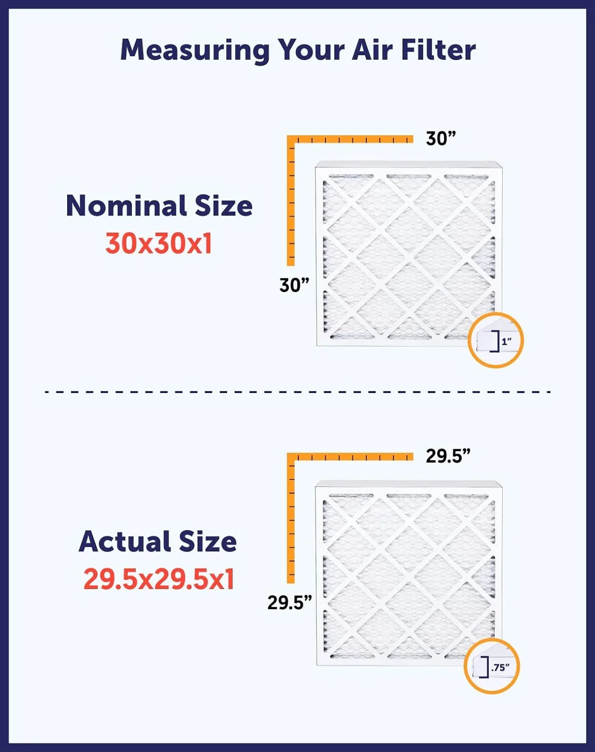 Furnace 12x63.5x1 A/C x Size: | x Pleated | 8 Filter .75" Filter Air | 63.5 | King Actual Filters 12 4-