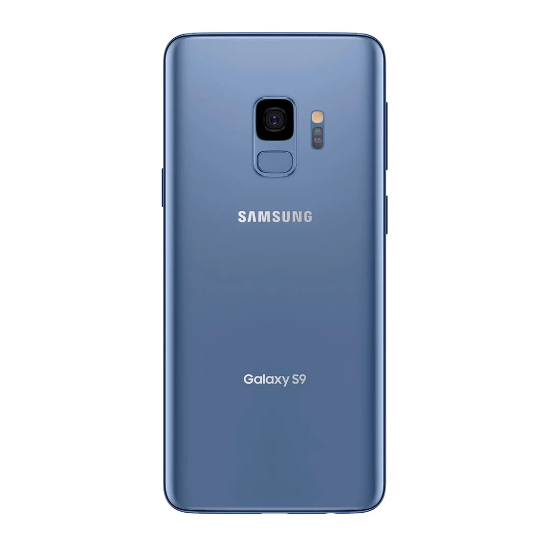 G960U (Refurbished: Coral 64GB Fair) S9 Fully Blue Unlocked Galaxy Pre-Owned Samsung