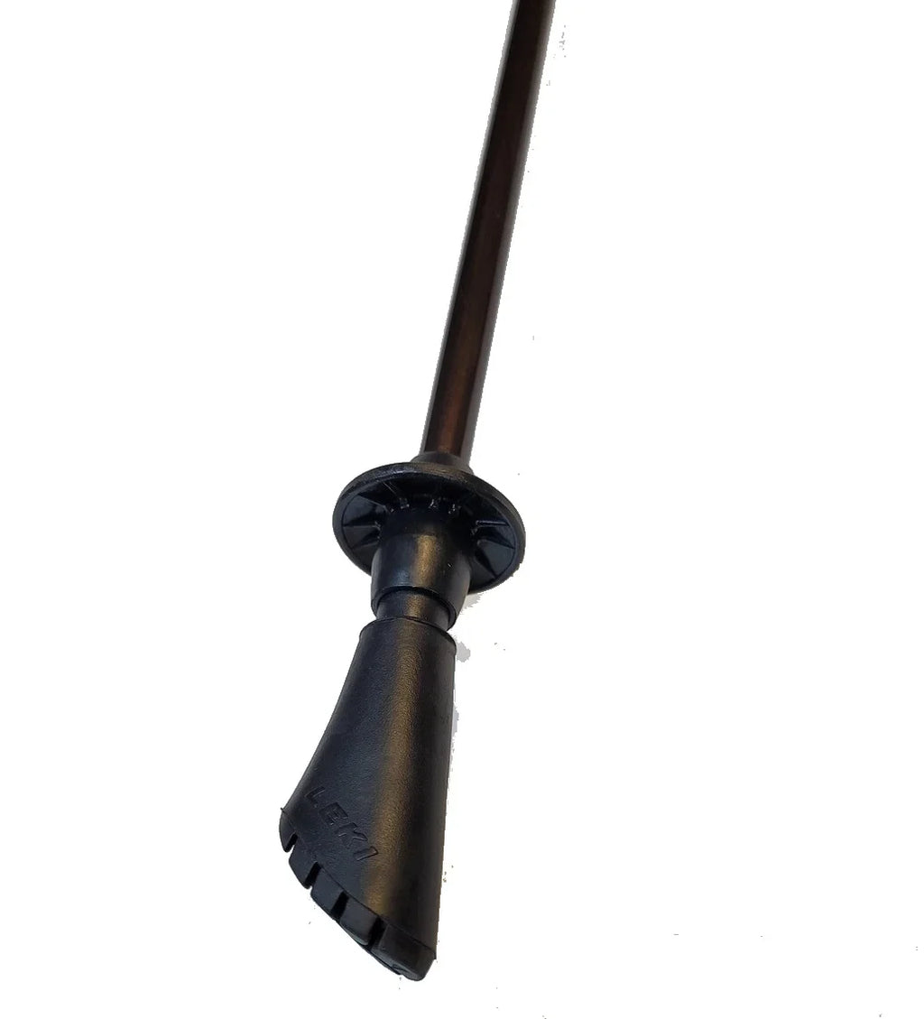 Nordic Walking 115cm Series Length Carbon Walking Fixed Platinium Poles Brown