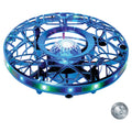 Scoot Hand Mini Force1 Drone Controlled (Blue) Aerial with Drone Light Projector Pro