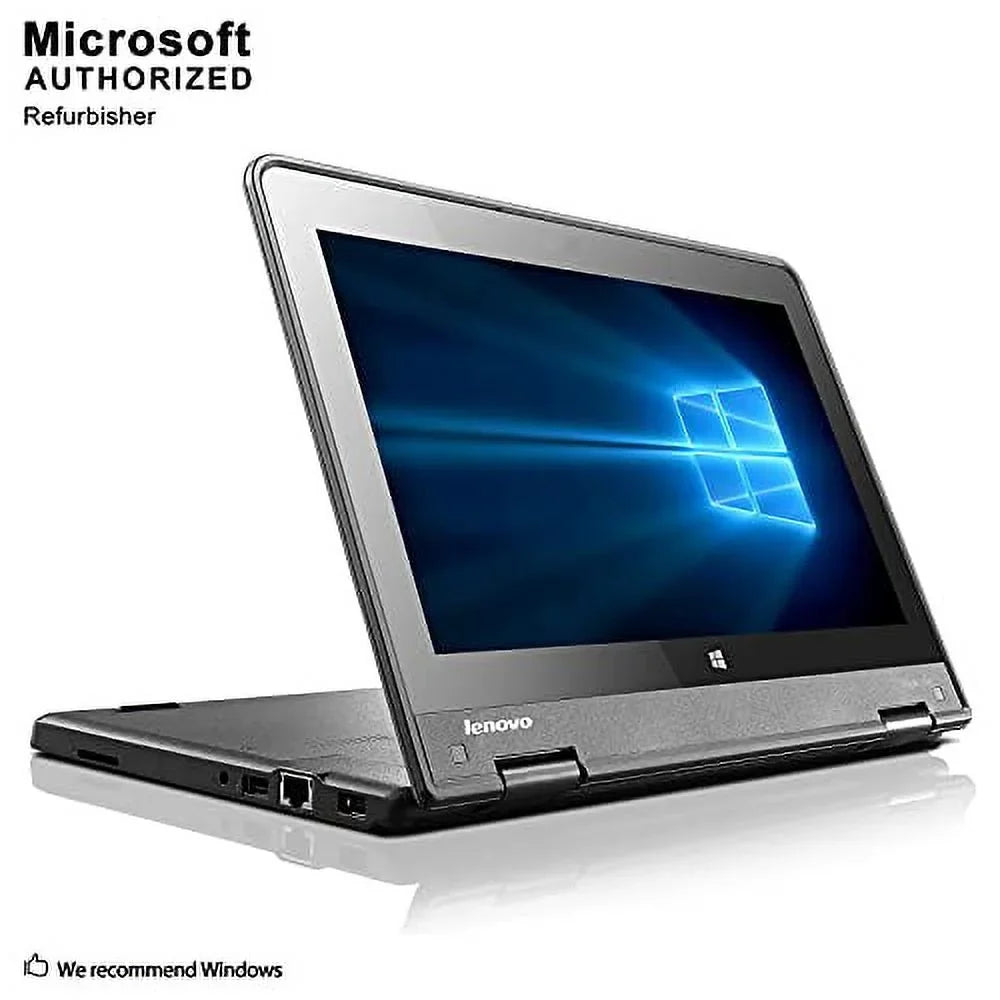 Webcam, , Convertible 11.6inch Intel , Touchscreen , Core Pre-Owned 128GB Yoga Ultrabook Laptop 10 Solid Drive, Bluetooth, , (Fair) Thinkpad DDR3 Processor, 4GB State Lenovo Windows 11e Quad