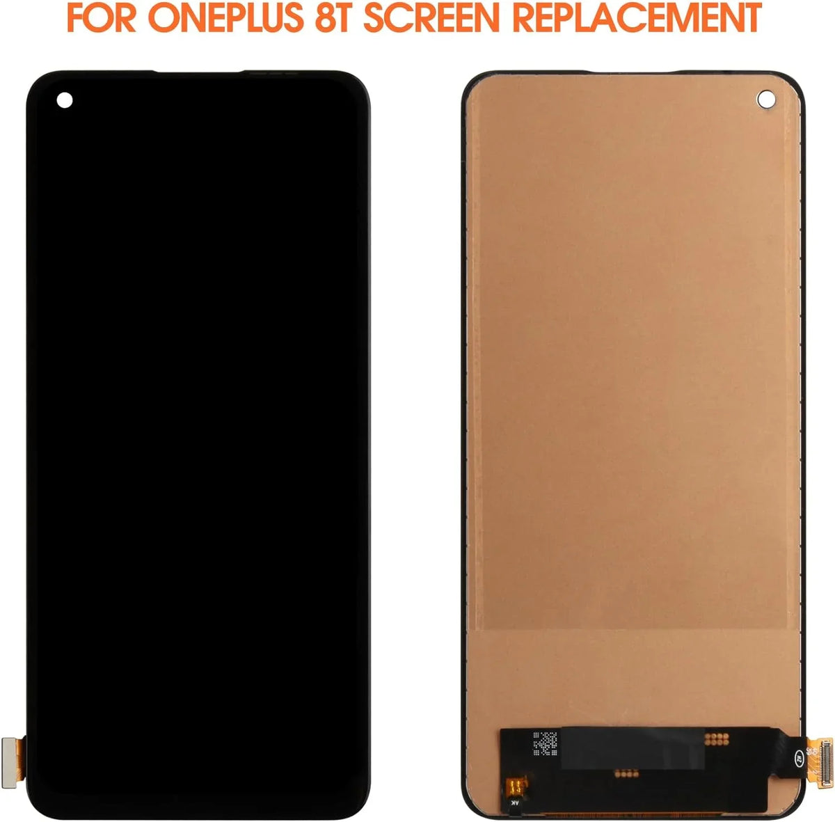 8T+ Oneplus for 8T Touch Repair KB2005 KB2003 Part Fingerprint) KB2000 Replacement Screen 5G Digitizer (Support KB2001 Display Assembly Screen