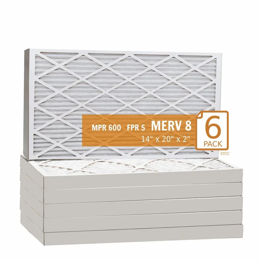 Air (6 Filter Purolator - Pleat 14x20x2 Pack) 8 Key