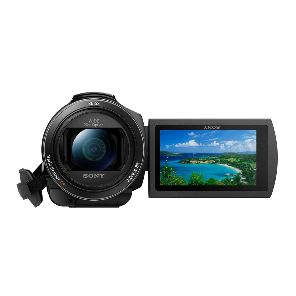 Camcorder Handyman with Bag, Accessory Sony Tripod Bundle -AX43 4K and