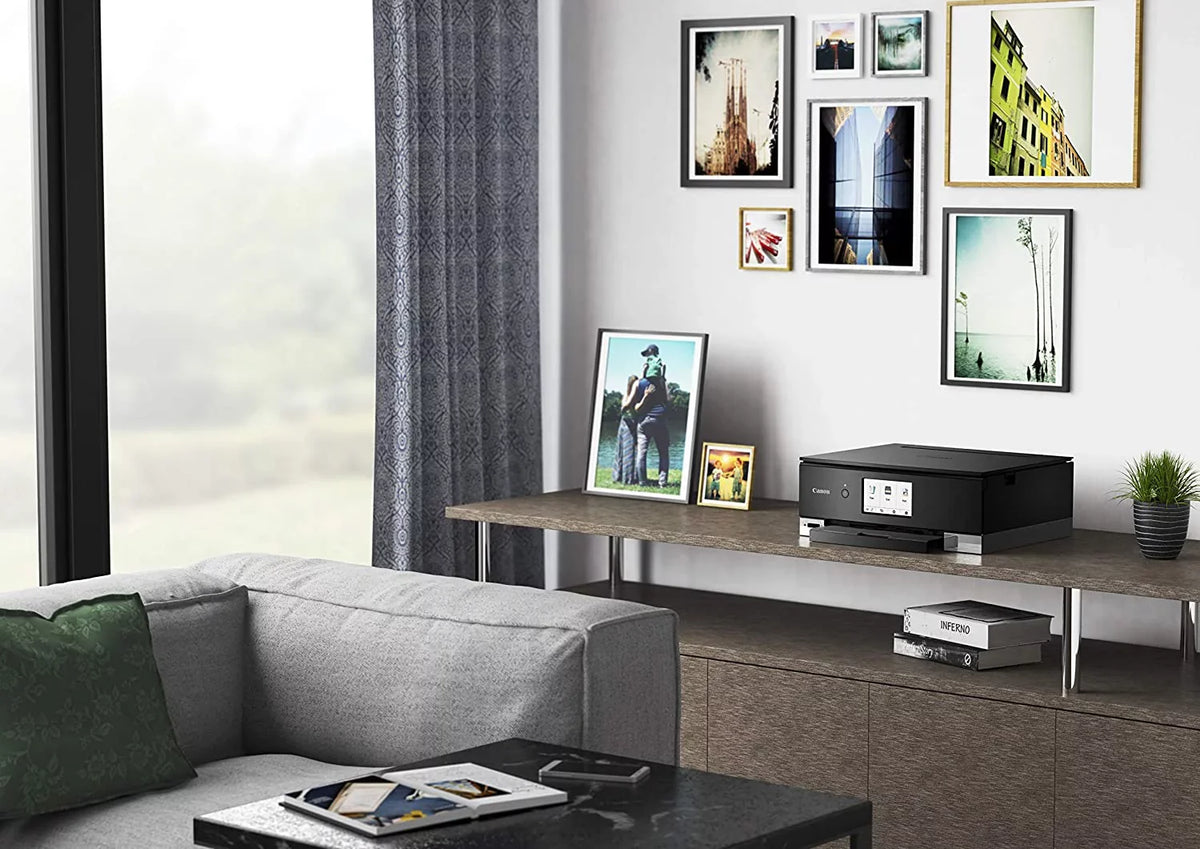 Printer TS8220 Canon Black Wireless Inkjet All-In-One