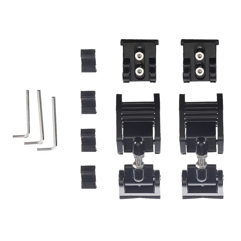 Durable 07-18 Lock Catch - Latch JahyElec Your Hood Secure Black for Jeep Adventures Wrangler Off-Road