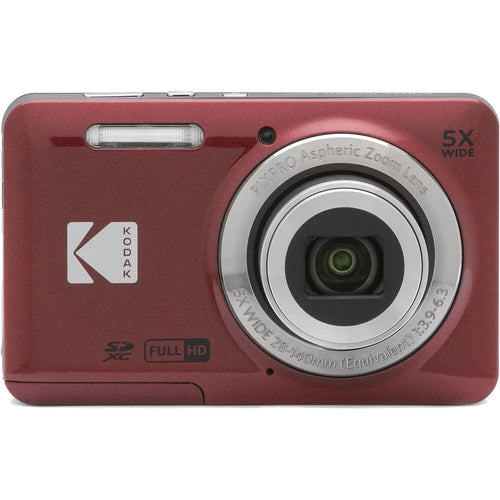 '+ Digital 1 Case+ FZ55 (Red) Kodak Tripod Warranty Camera Yr Spider +