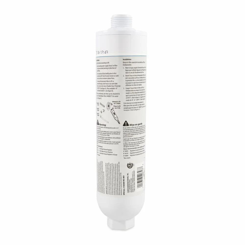 '- Filter TastePURE Camco 40646 Moisture White 2.5
