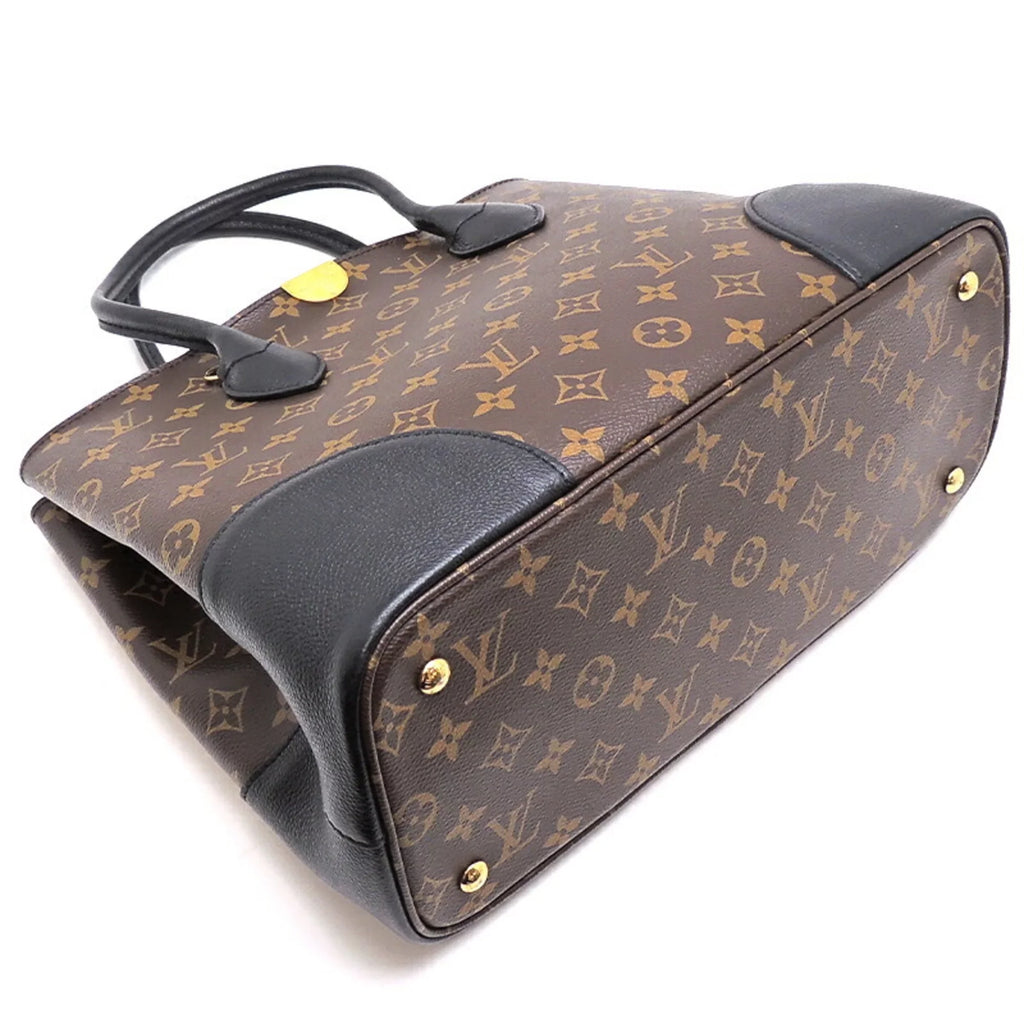 (Good) Handbag Pre-Owned Macassar M41595 Ladies Monogram Flandrin Louis Vuitton Brown