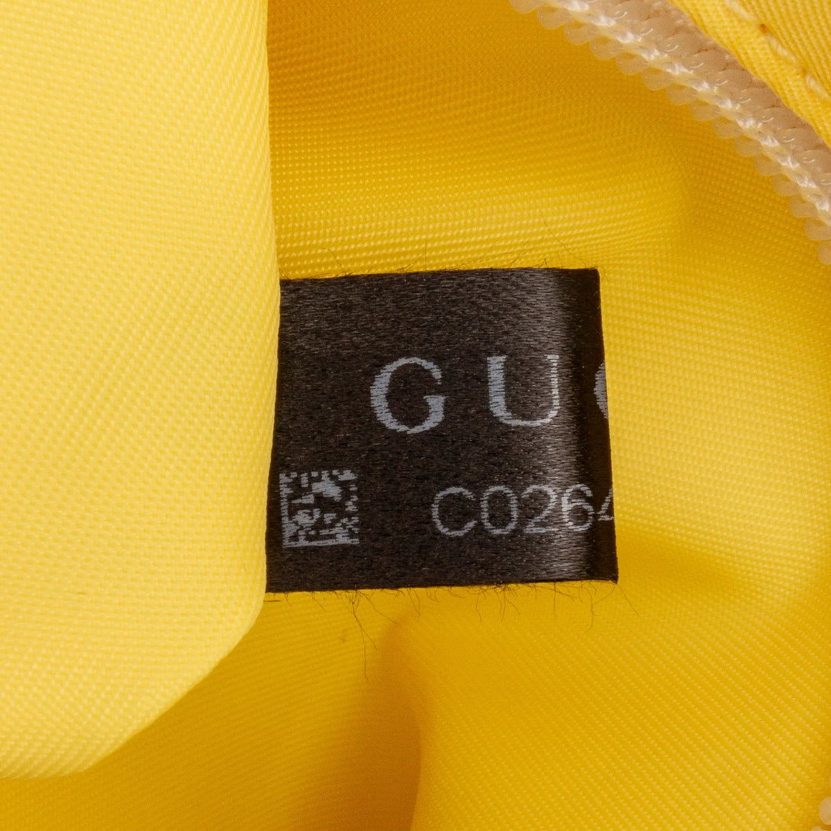 Blind Nylon For with Defects) Fabric Belt Authenticated (New Unisex Love Gucci Pre-Owned Bag Yellow