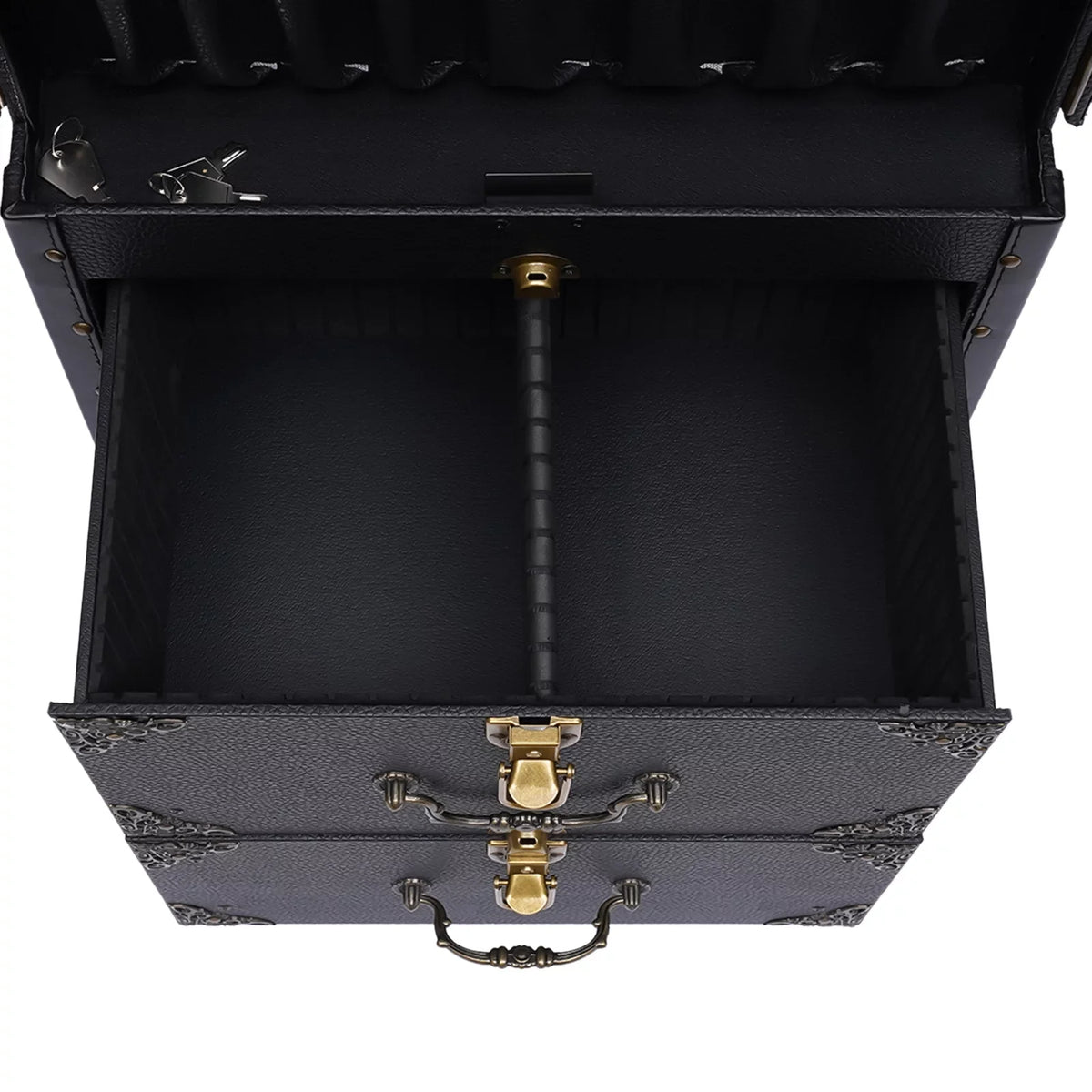 Holder Box Stylist Aiqidi Tool Barber with Train Trolley Lockable Makeup Salon Beauty Hairdressing Luggage Cosmetic Case Travel Organizer Hair Rolling Dryer