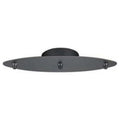Light Cal Steel Lighting 3 - Voltage -3L-- Low Canopy Brushed