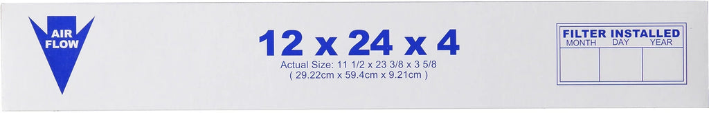 Pleated Filters 5/8) Pack 14 Nordic 2 Pure (3 Air 12x24x4