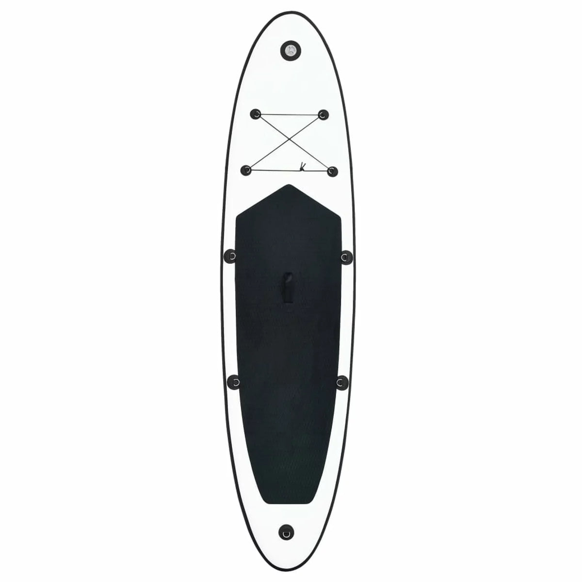 Andoer Inflatable Black Set White Paddleboard and