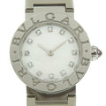Dial Watch (Like of Mother Battery Pre-Owned Diamond 103095 New) BB23S Pearl 12P Bulgari Shell
