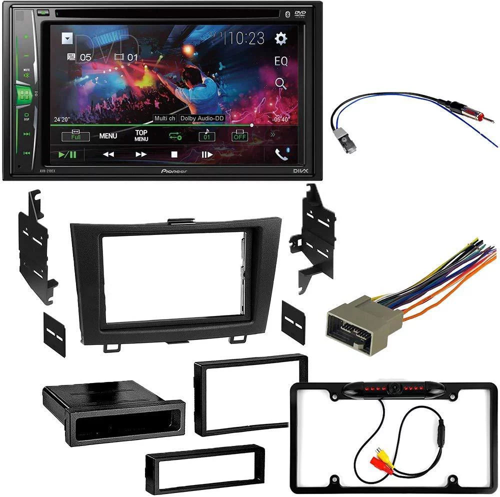 Pioneer Car / Bundle 6.2" with Double W/ 2012 Kit/in-Dash Touchscreen Stereo Digital Camera/Installation Honda Civic / Receiver Bluetooth/Backup Media for KIT5000