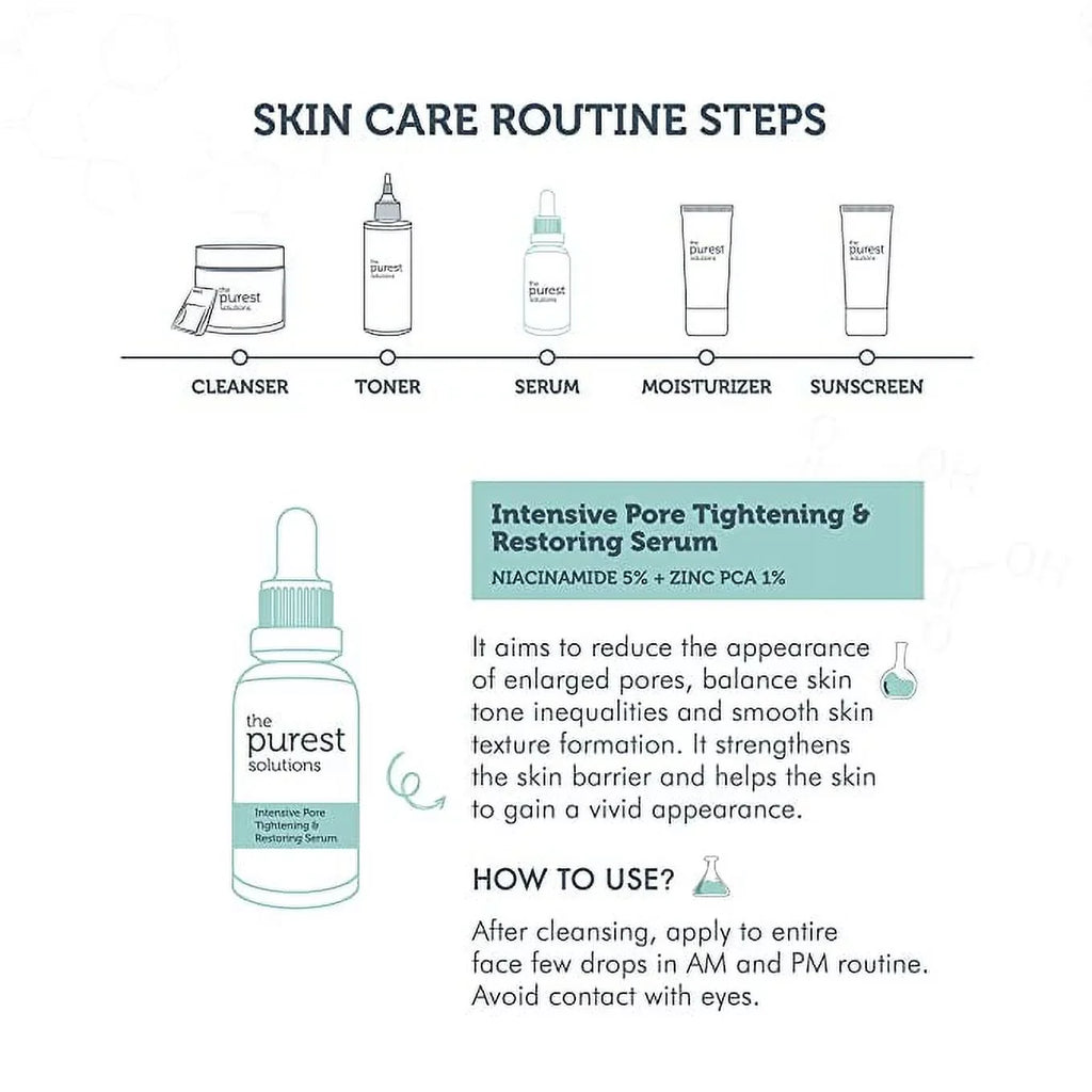 The ml Serum & Tightening 30 Solutions Purest Lightening Pore Intensive
