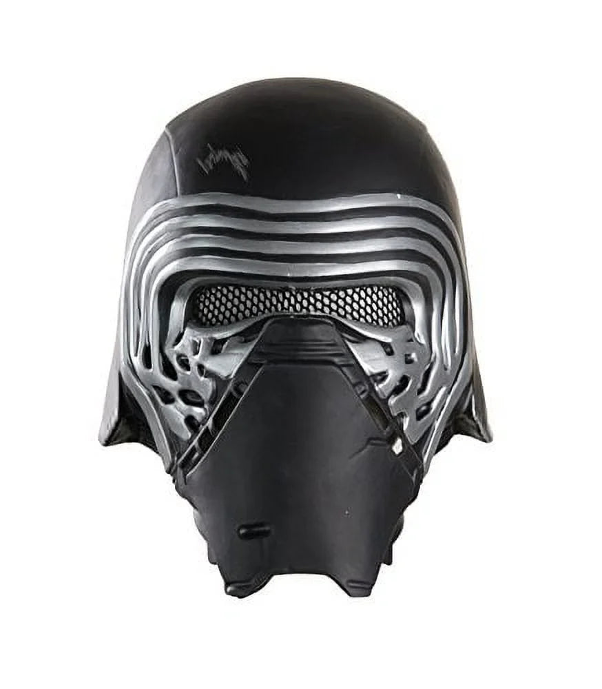 Kylo Adult Costume Mask, Star Black Plastic Wars for Halloween Ren