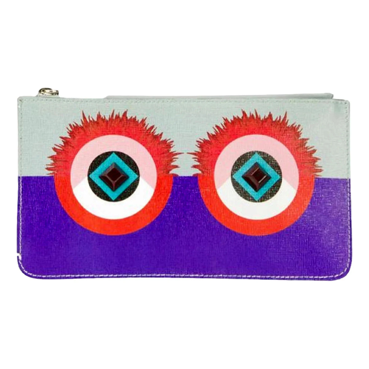 Beauty Calf Crayons Case Monster Powder Multi New 8M0341-88E Color Fendi
