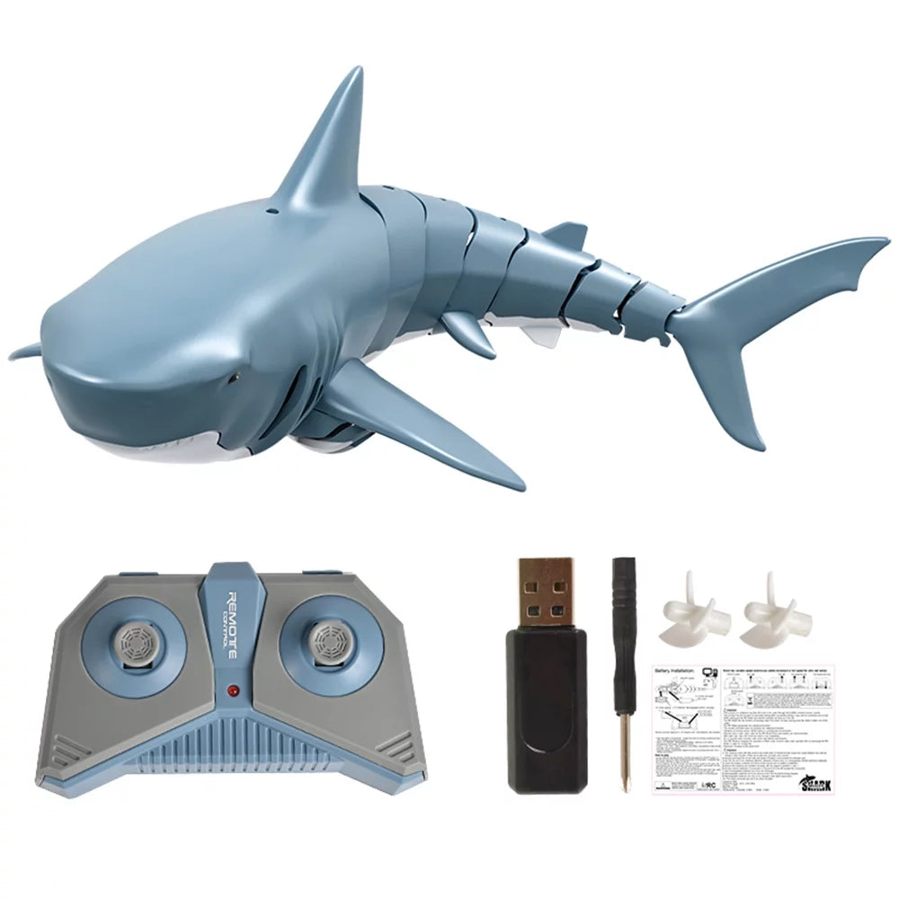 Racing Toy Control Swim Toy Pool Vessel Remote Vessel Shark Electric Spoof Abody Mini Toy Underwater