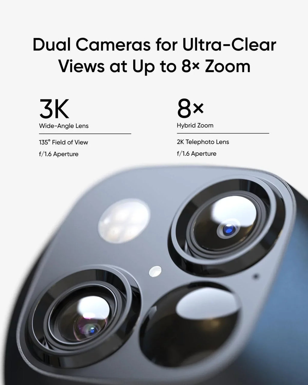 Security Camera, Wi-Fi, 360° eufy SoloCam Fee, Blind HomeBase Monthly S380 Spots, GHz Camera, No Fits Wireless No Surveillance, 2.4 Solar S340, Security Outdoor