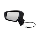cover, w/ Versa System Fit Power - textured camera, Mirror , 68632N Model, S, S Plus, Side black Driver 15-18 w/o foldaway, for Nissan Hatchback Note