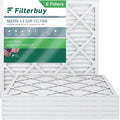 Pleated Furnace Air (6-Pack) 13 Filterbuy Filters 30x30x1