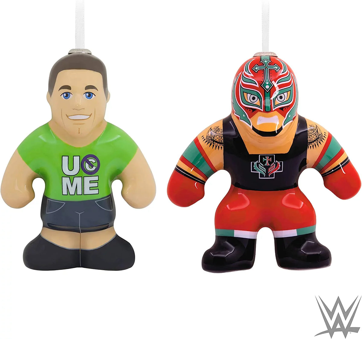 Decoupage), and 2 ( Rey Cena of Ornaments Mysterio John Set Hallmark