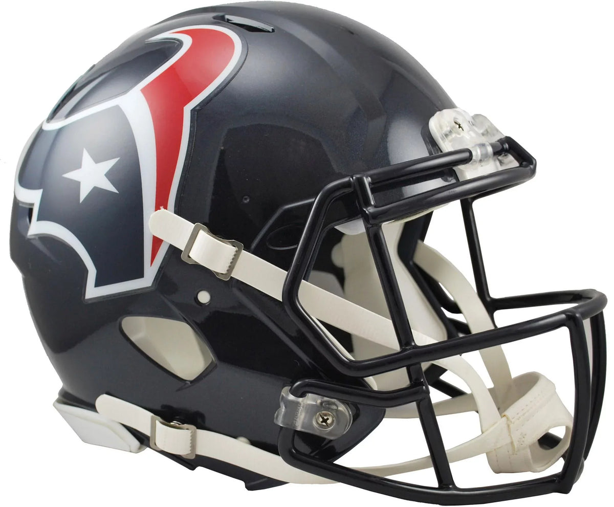 Helmet Riddell Football Speed Full-Size Houston Texans Revolution Authentic