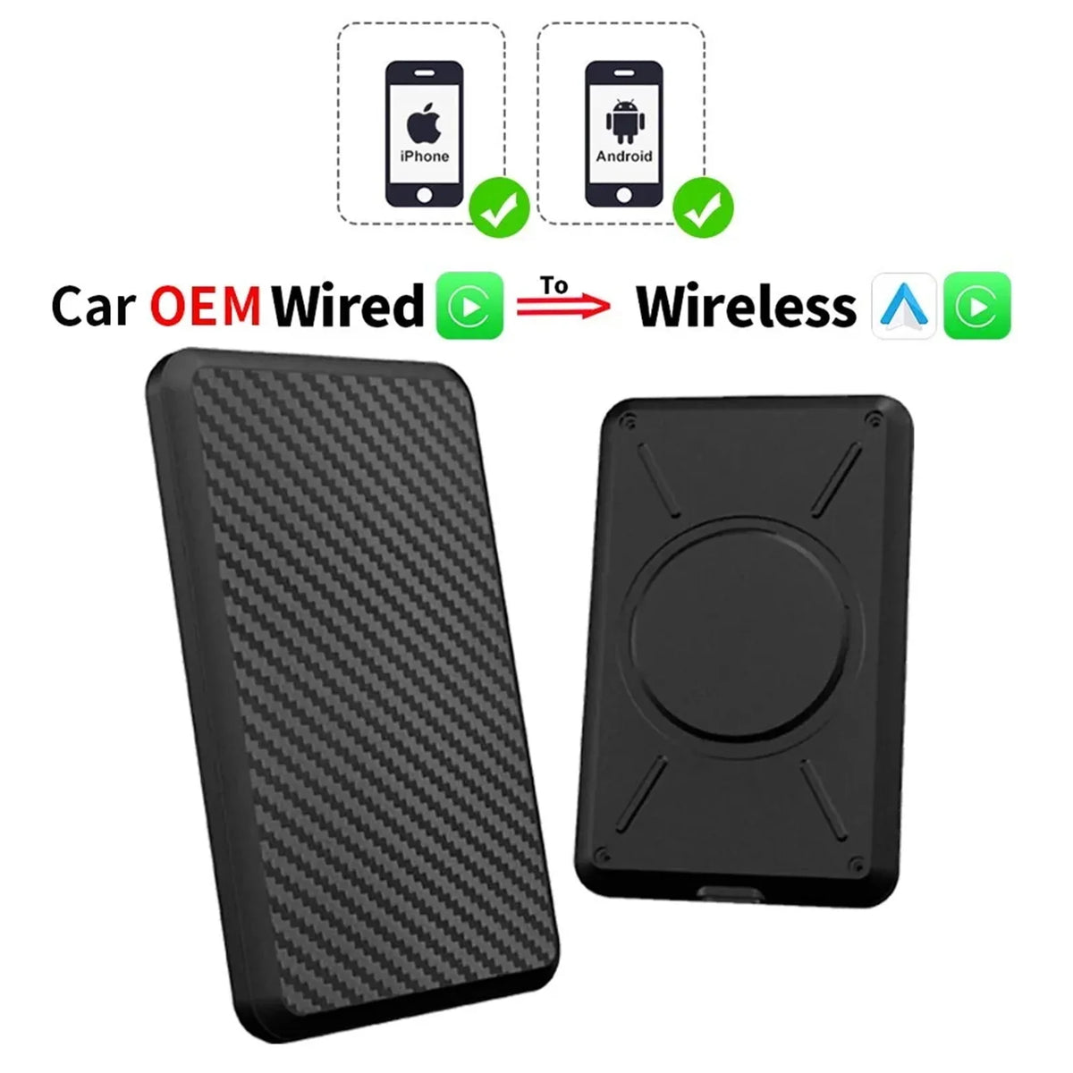 CarPlay 11 Wireless Masslatie Fit Dongle System Box Netflix Youtube Wired Mini Wifi Audi/Toyota//Golf/Mercedes/Subaru for Android to