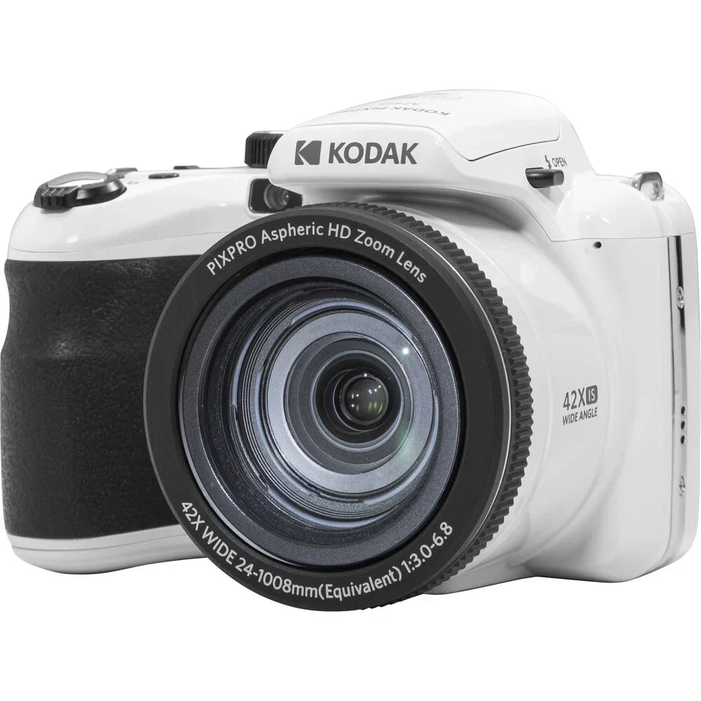 '+ Case Camera + Battery Digital -32GB +Tripod Kodak Extra AZ425 Kit (White)