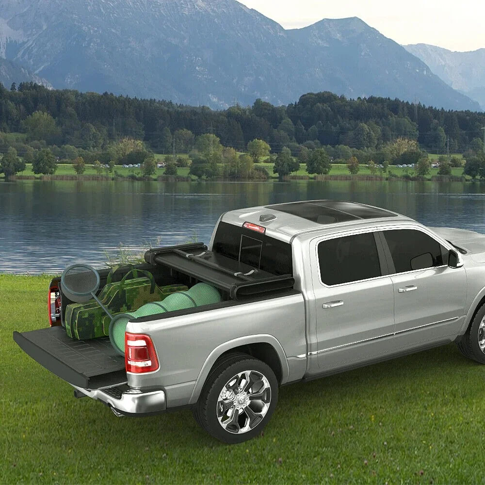 Soft 2021 ft Ranger Tri-fold 5 Tonneau 2020 Ledkingdomus Ford Truck Shield 2023 2022 2019 Bed Bed for