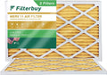 (2-Pack) Pleated Filters 13x21.5x1 Furnace Air Filterbuy 11